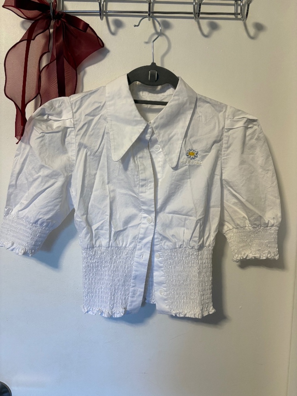 Herlian Embroidered Cotton Shirt